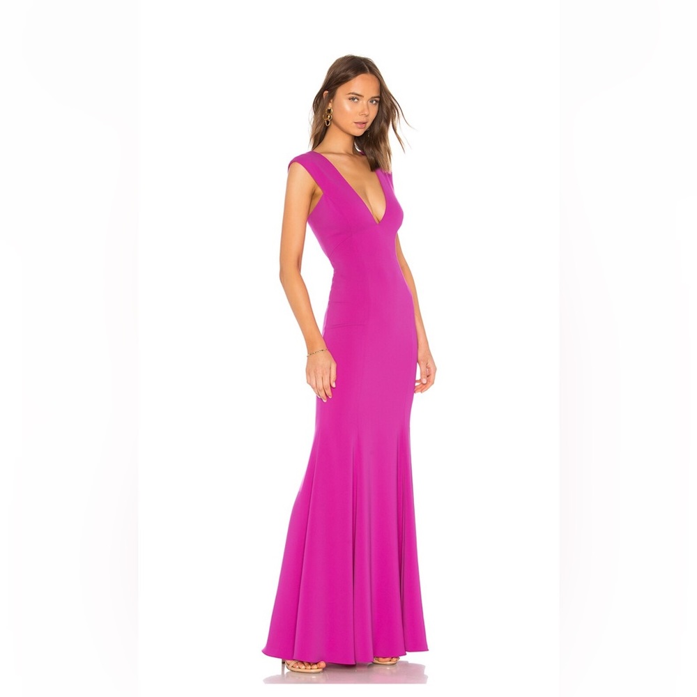 Jay Godfrey, Victoria gown in Fuscia